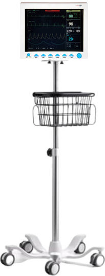 Contec CMS8000 Τροχήλατο Monitor Ιατρικών Μηχανημάτων