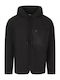 Brianna Women's Sweatshirt Jacket Hooded Black