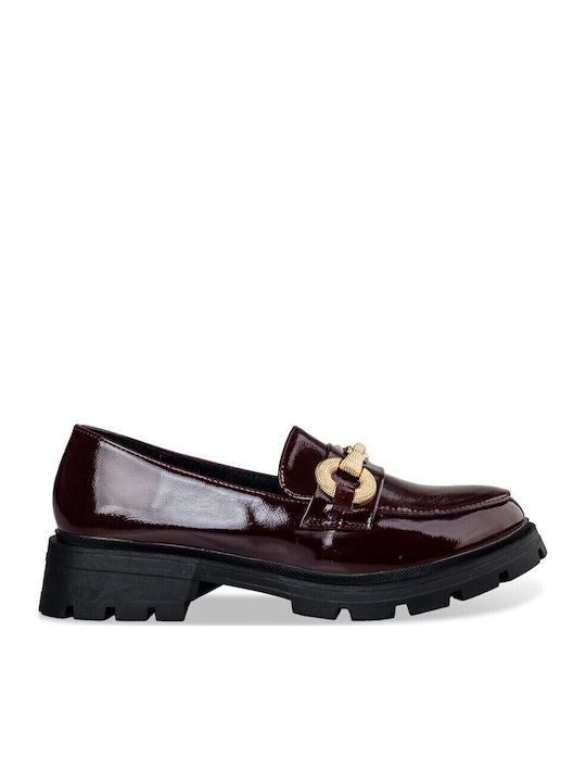 Envie Shoes Γυναικεία Loafers σε Κόκκινο Χρώμα