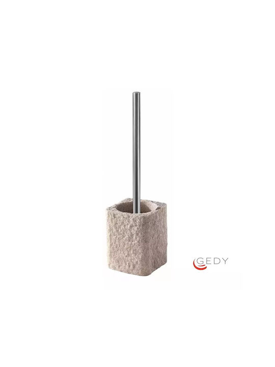 Gedy Aries Ceramic Toilet Brush Beige