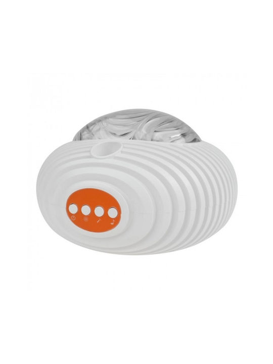 Mary's Lumini LED Lampă de proiecție pentru copii Mary's UFO cu Proiecție de Stele Alb 15x14.5x10.4εκ.