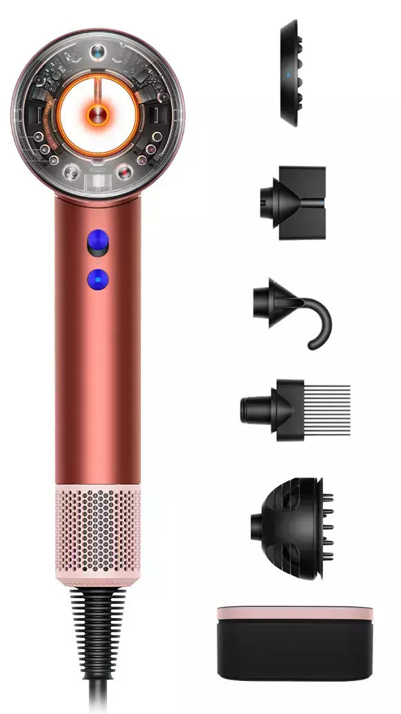 602001、Dyson Supersonic Nural Shine Dyson HD16 Supersonic Nural Gift Pack Uscător de Păr cu Difuzor