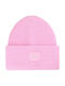 Kids Beanie Knitted Pink