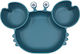 Queen Mother Baby Food Plate Crab made of Silic...