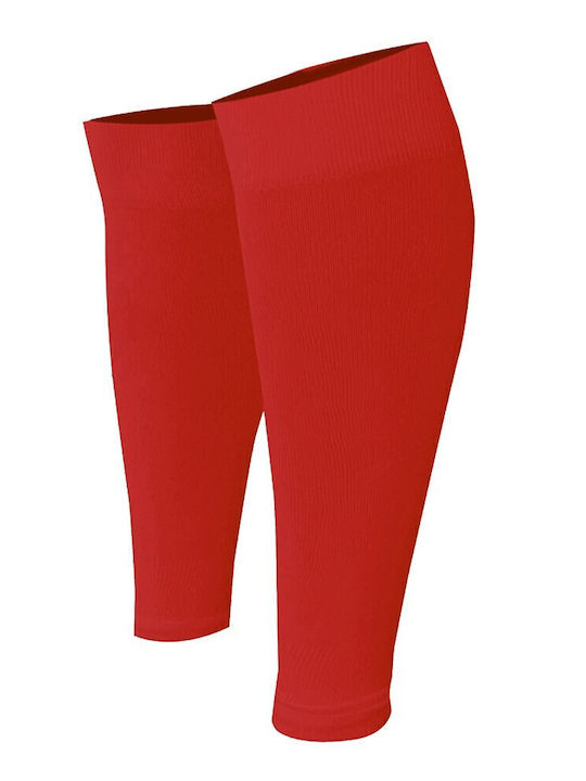 Liga Sport Leg Sleeves για Επικαλαμίδες Ποδοσφαίρου Κόκκινα