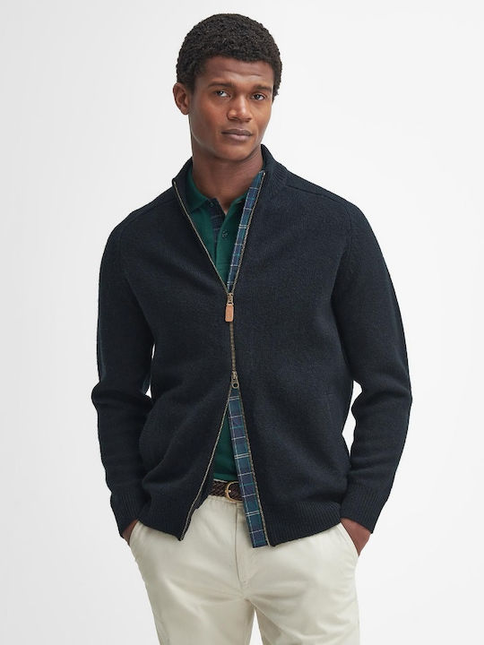 Barbour Men's Knitted Cardigan Black