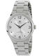 Marea Herrenuhr 44mm Batterie mit Silber Metallarmband