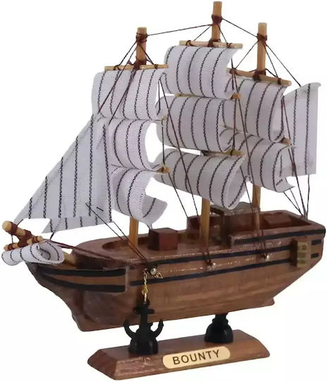 Nava Decorativă din Lemn Bounty 16cm