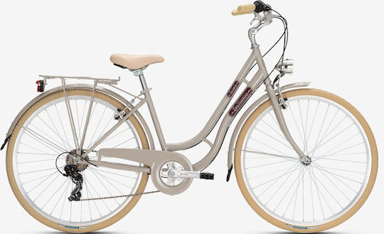 Ballistic Soleil 28" 2024 Beige Bike City with Speeds