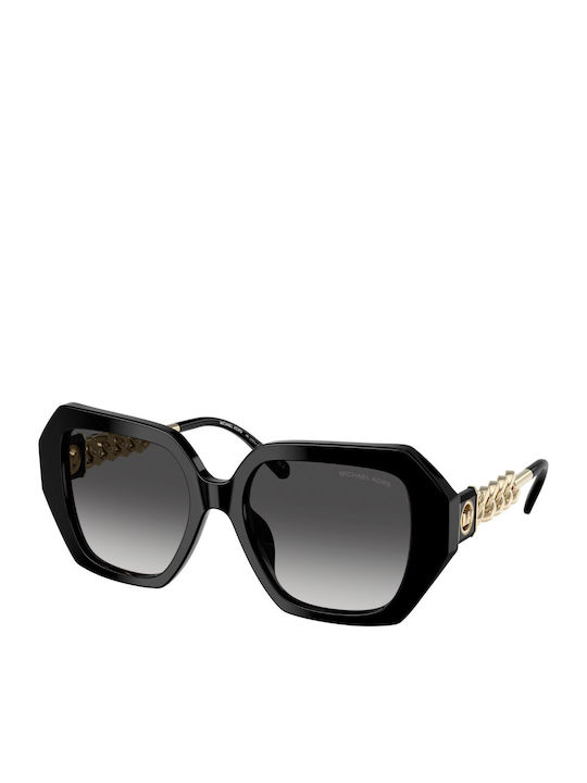 Michael Kors South Women's Sunglasses with Black Frame and Black Gradient Lens