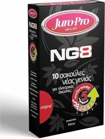 Juro-Pro Ng8 Σακούλες Σκούπας 10τμχ Συμβατή με Σκούπα Juro-Pro