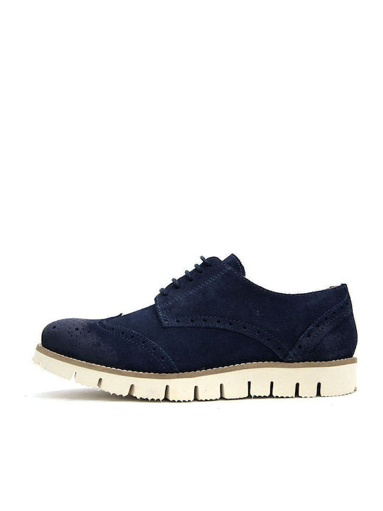 Fat Company Men's Oxfords Blue
