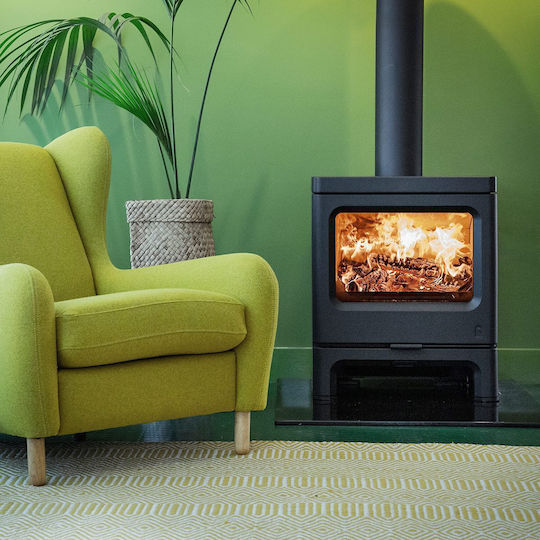 Charnwood Skye 7 Metallic Wood Stove 7.3kW Blue