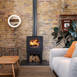 Charnwood Cove 2 Χαλύβδινη Ξυλόσομπα Brown