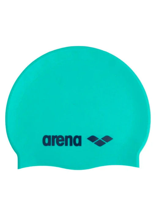 Arena Silicone Adults Swimming Cap Turquoise