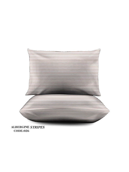 My Home Luxury Σετ Μαξιλαροθήκες Σάπιο Μήλο 50x...