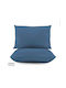 My Home Luxury Kissenbezug-Set Blue Raf 50x70cm.