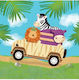 Șervețele de hârtie "Safari Adventure" 16 bucăți de la Creative Converting 16.5cm X 16.5cm