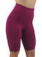 Women's Bike Training Legging High Waisted & Push Up Purple
