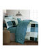 Espree Duvet Cover Set Cotton Queen with 2 Pillowcases 230x240 Naty Blue