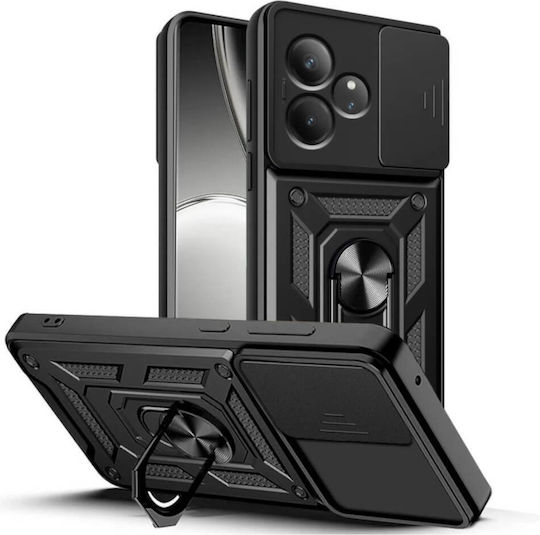 Carcasă Bodycell Armor Slide pentru Realme GT 6 5G/GT 6T 5G Negru