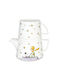 Konitz Teapot with Cup Porcelain White 650ml