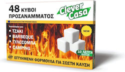 CLEVERPLANET Προσάναμμα 48τμχ