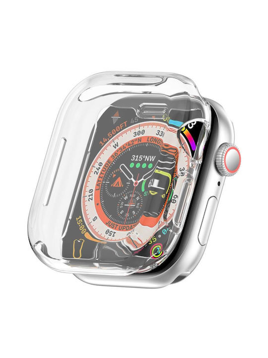 Прозрачен калъф за часовник от TPU с цялостно покритие за Apple Watch Series 10 46mm