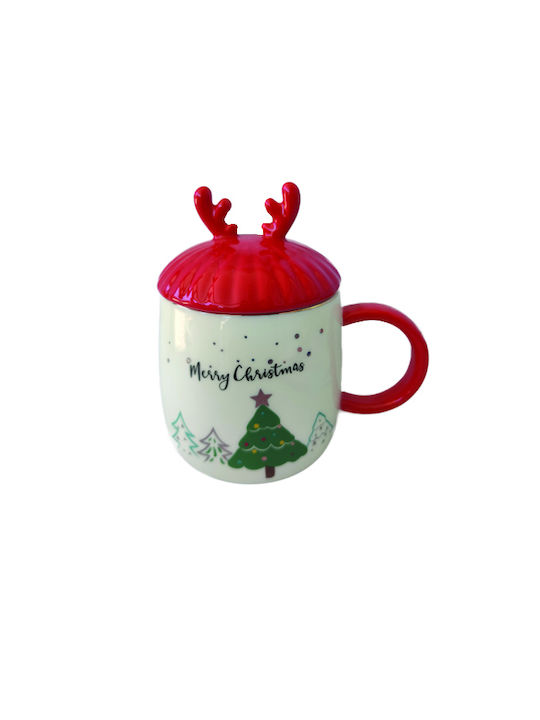 AGC Set Christmas Mugs Porcelain 2pcs