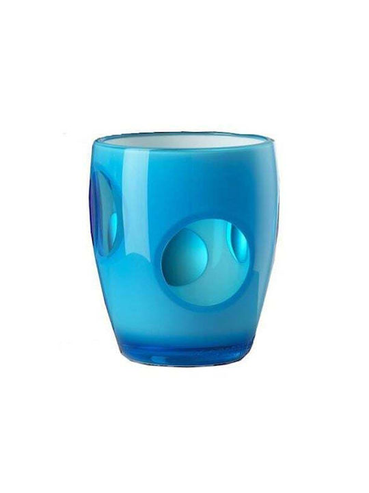 Mario Luca Giusti Fisheye Turquoise Glass Water made of Crystal in Turquoise Color