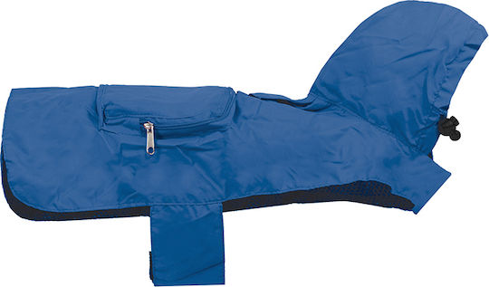 Record Wasserdichter Hundemantel Blau Tasche XL 50-70cm