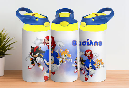 Hoper Kinder Trinkflasche Thermos mit Stroh 360ml Verschiedene Designs oder Farben