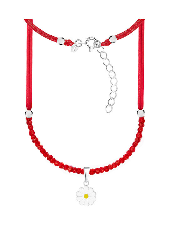 Kinderhalskette aus Silber mit Seil