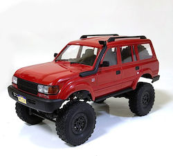 Wpl C54-1 Toyota Land Cruiser Lc80 4WD Lifted 1/14 2.4g 4wd RTR Proportional Control Red