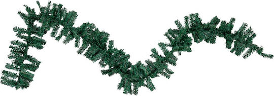 Weihnachtsgirlande PVC Einfach Grün 270cm mit 260 Zweigen