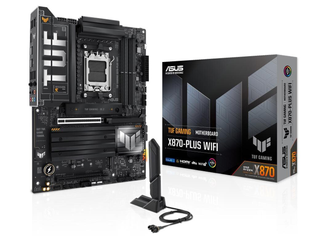 Asus TUF GAMING X870-PLUS WIFI Motherboard ATX με AMD AM5 Socket