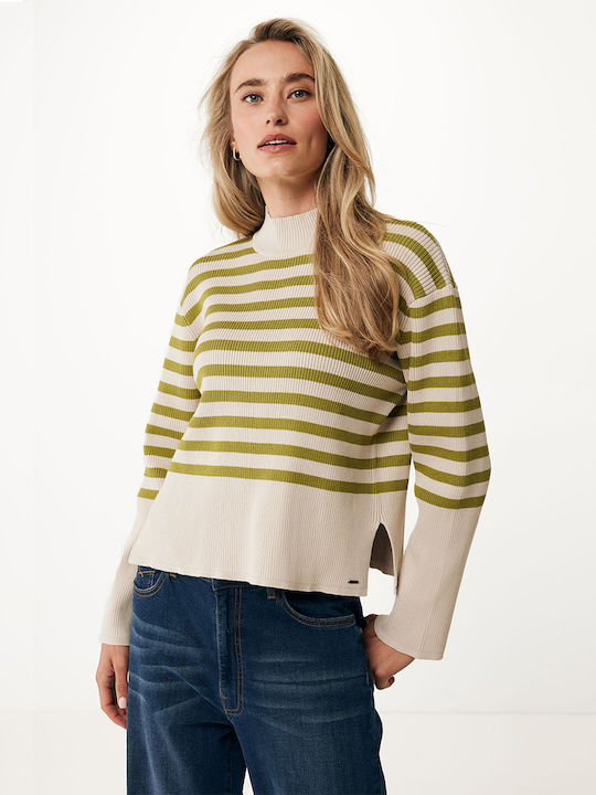 Mexx Women's Sweater Ochre-green