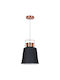 Elmark Pendant Light Black with Socket E27