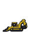 Excavator decorativ pentru Crocs