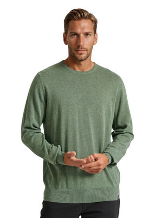 Funky Buddha Langarm-Pullover Grün