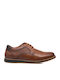 Men's Synthetic Leather Casual Shoes Tabac Brown