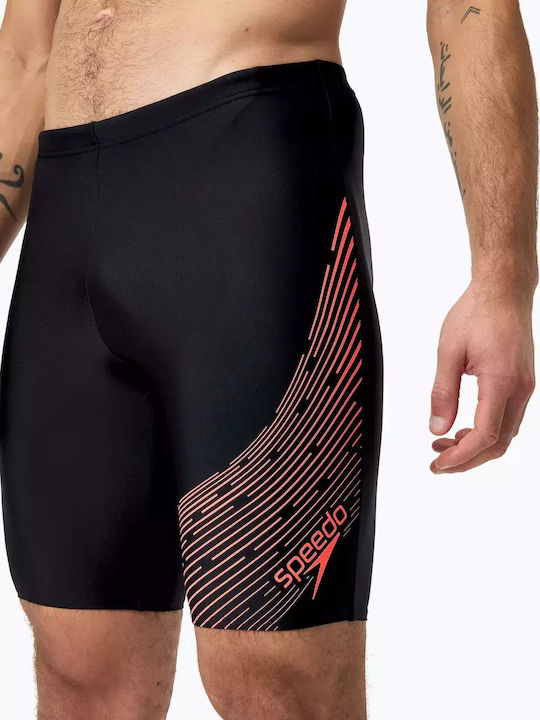 Speedo Medley Logo 1135517510 Men's Competition Jammer Black