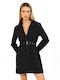 Doca Shirt Dress Dress Black