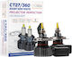 Cartech Λάμπες Αυτοκινήτου H4 LED Λευκό 60W 2τμχ