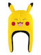 Pokemon Pikachu Kids Beanie Fleece Yellow