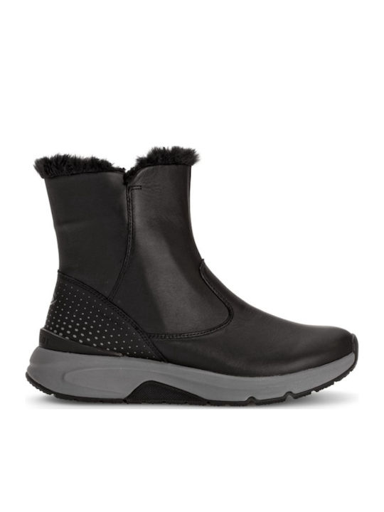 Gabor Leather Women's Ankle Boots Platform & Fu...