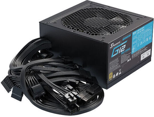 Seasonic G12 GC 750W Black Computer Power Supply Full Wired 80 Plus Gold