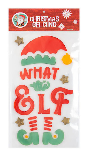 Fun World Crăciun Autocolante pentru Fereastră 9x21cm. Gel