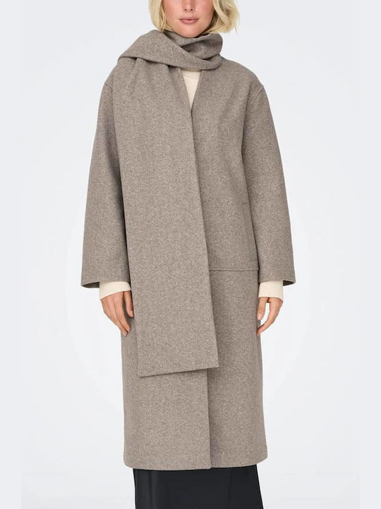 Only Women's Coat Mocha Meringue