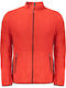 Cardigan Fleece pentru Bărbați Red